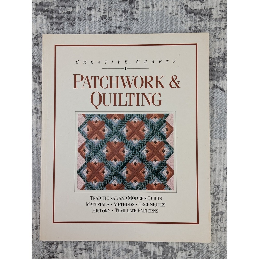 Patchwork & Quilting Brigitte Staub 1988 First Edition Creative Crafts Stackpole